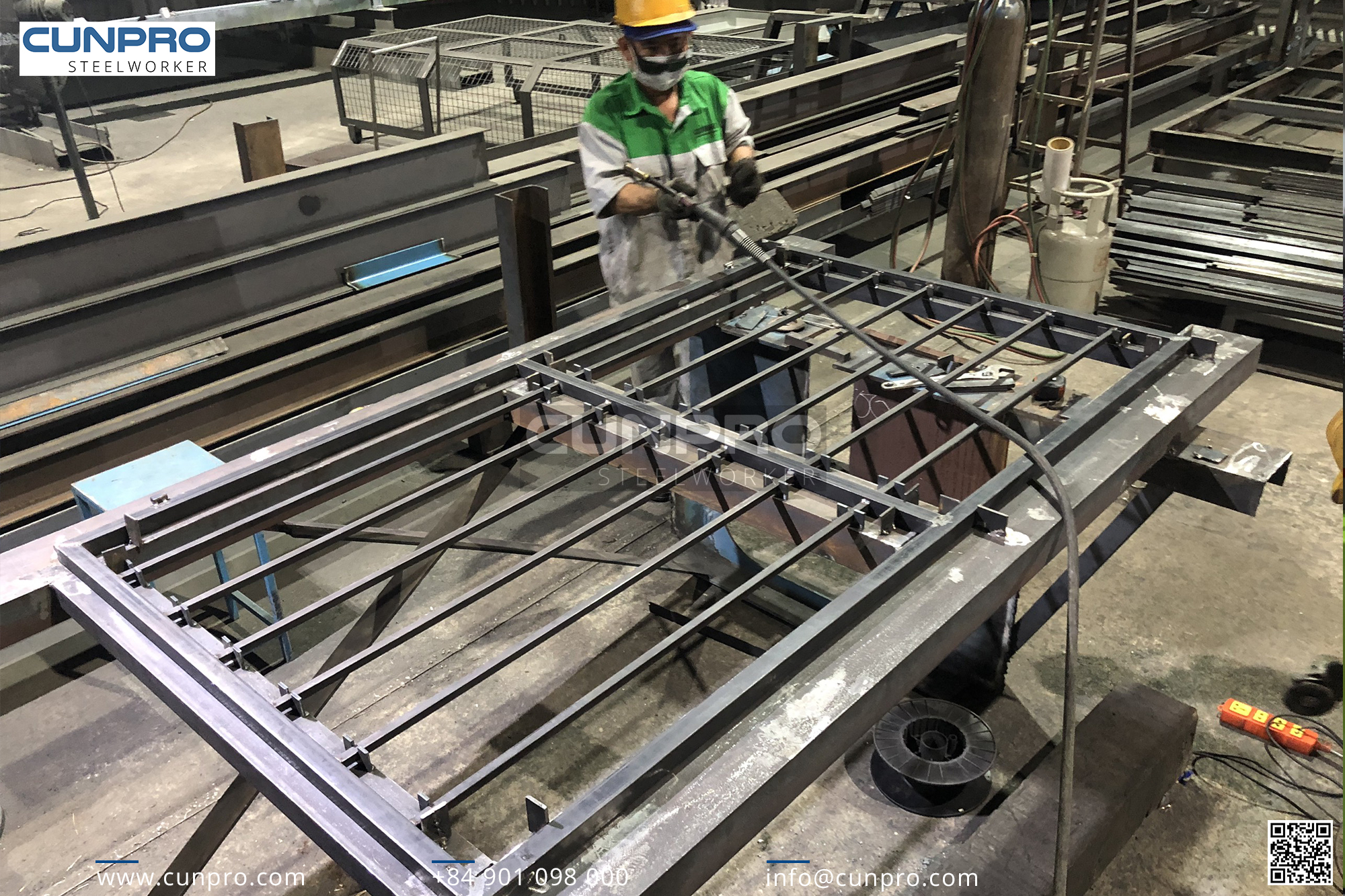 gia công khung sắt theo yêu cầu